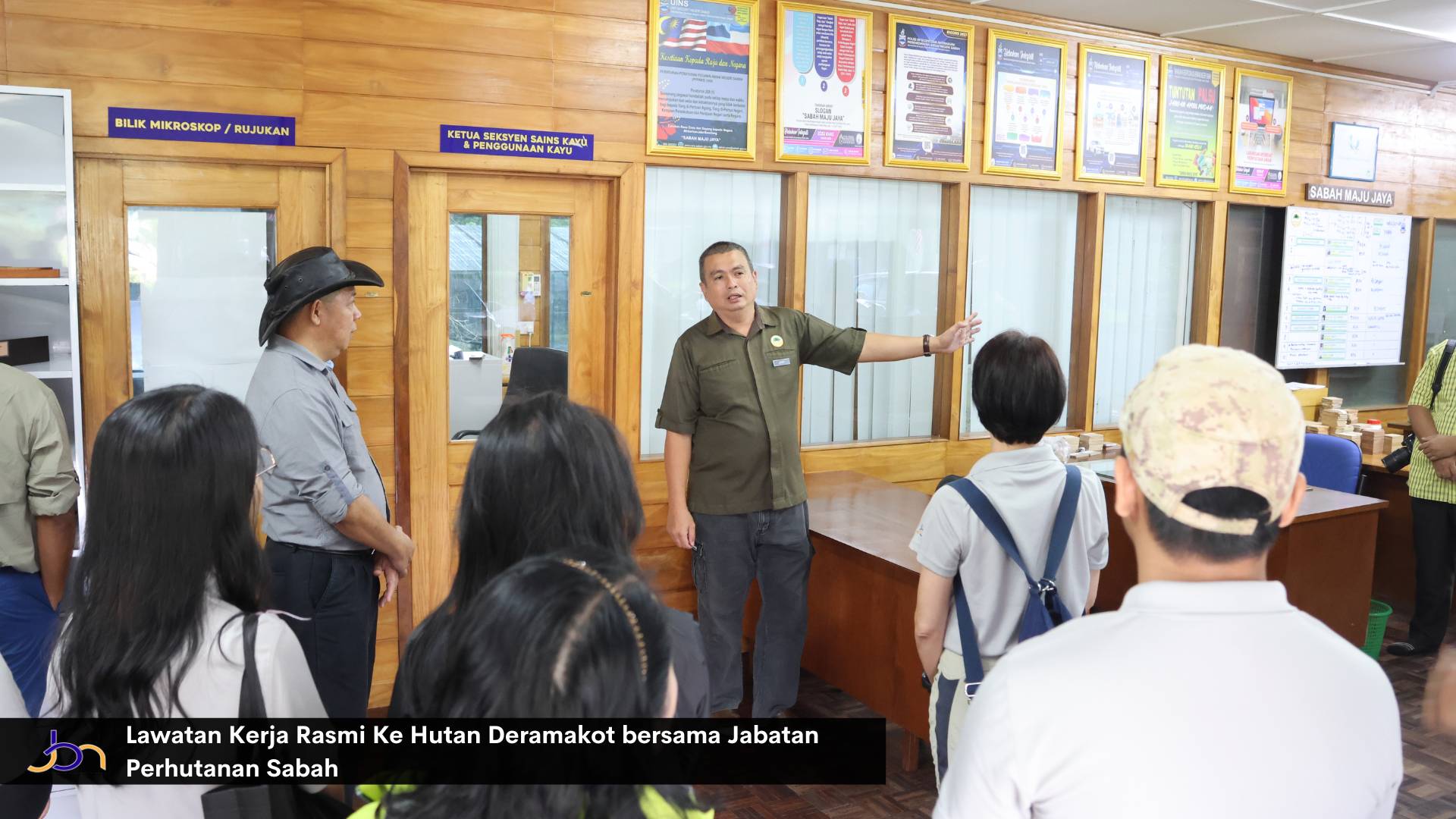 Lawatan Kerja Rasmi ke Hutan Simpan Deramakot bersama Jabatan Perhutanan Sabah